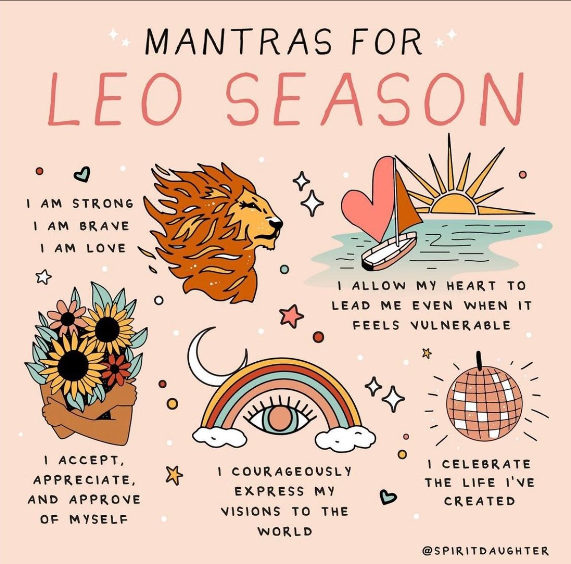 It's Leo Season Baby.
